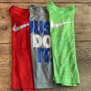 Nike Boys Dri-fit t shirts